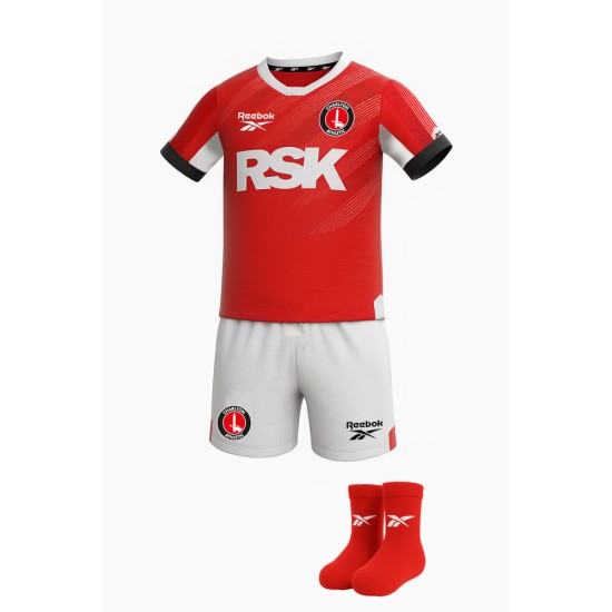 Kit Home Charlton Athletic 2025/26 Bambino Kit Home Charlton Athletic 2025/26 Bambino