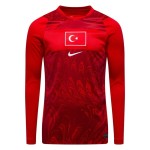 Maglia Maniche Lunghe Mondiali 2026 Casa Turchia Bambino Maglia Maniche Lunghe Mondiali 2026 Casa Turchia Bambino