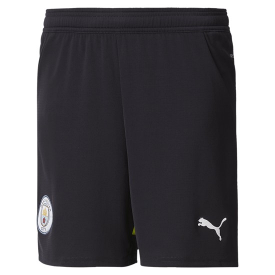 Pantaloncini Casa Manchester City Bambino 2024/25 - Nero
