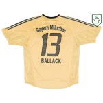 Maglia retrò Bayern Monaco 2004/05 Trasferta Uomo Ballack #13 Maglia retrò Bayern Monaco 2004/05 Trasferta Uomo Ballack #13