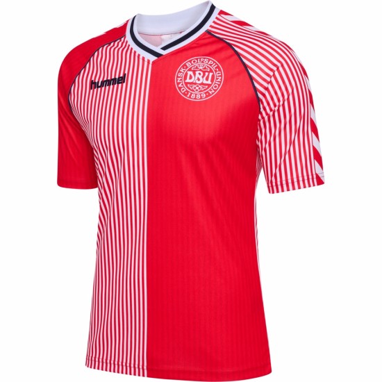 Maglia retrò Danimarca 86 - rossa bambino