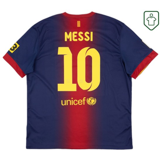 Uomo Maglia retro casa FC Barcellona 2012/13 Messi #10 Uomo Maglia retro casa FC Barcellona 2012/13 Messi #10