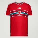 Maglia casa autentica Coppa del Mondo 2026 Galles uomo