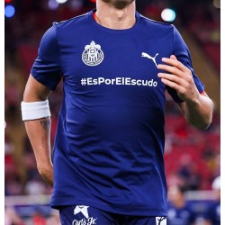 Uomo Guadalajara Chivas 2024/25 Terza Prematch Maglia - Blu Uomo Guadalajara Chivas 2024/25 Terza Prematch Maglia - Blu