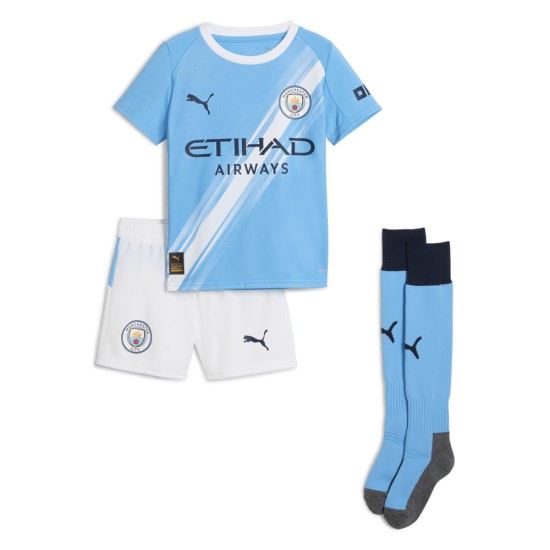 Kit Home Manchester City 2025/26 Bambino Kit Home Manchester City 2025/26 Bambino