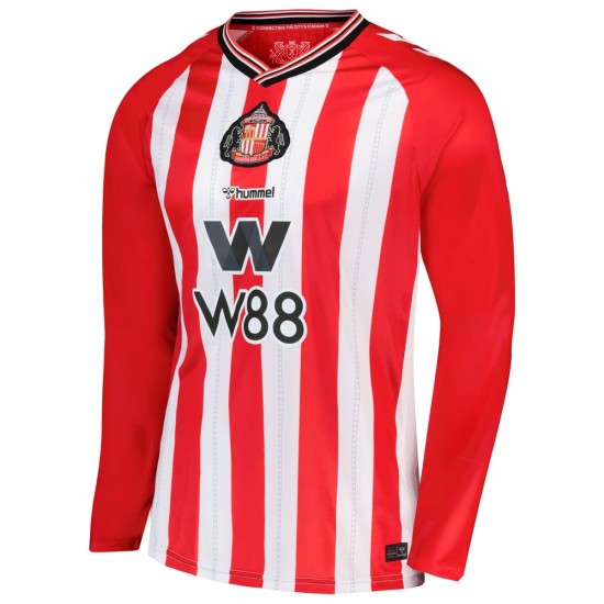Maglia Manica Lunga Home Sunderland 2025/26 Uomo Maglia Manica Lunga Home Sunderland 2025/26 Uomo
