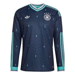 Maglia Coppa del Mondo 2026 Trasferta Maniche Lunghe Germania Uomo