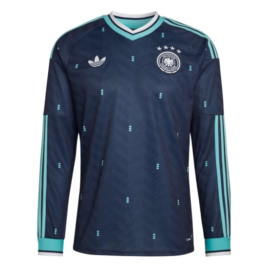 Maglia Coppa del Mondo 2026 Trasferta Maniche Lunghe Germania Bambino Maglia Coppa del Mondo 2026 Trasferta Maniche Lunghe Germania Bambino
