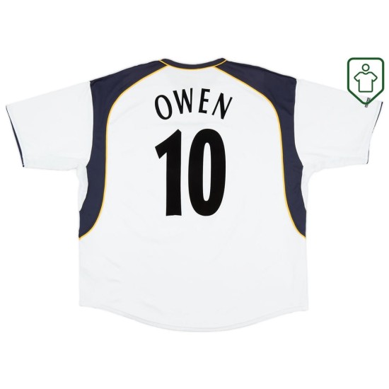Maglia retrò trasferta uomo Liverpool 2001/03 Owen #10 Maglia retrò trasferta uomo Liverpool 2001/03 Owen #10