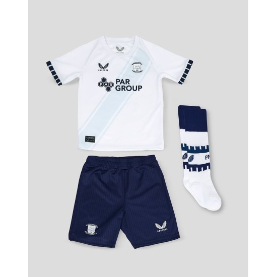 Kit Casalingo Bambino Preston North End 2024/25 Kit Casalingo Bambino Preston North End 2024/25