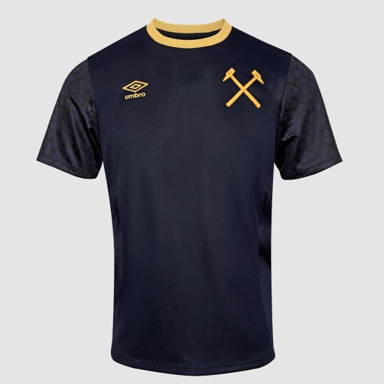 Donna West Ham United 2025/26 Terza Maglia Pre-partita - Blu Navy
