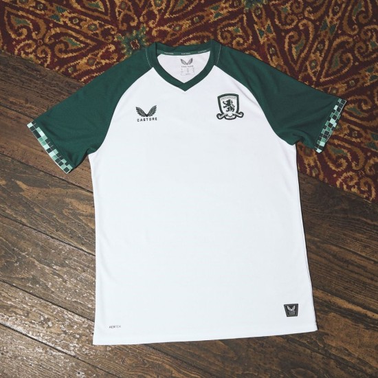 Terza maglia bianca Middlesbrough 2025/26 Bambino Terza maglia bianca Middlesbrough 2025/26 Bambino
